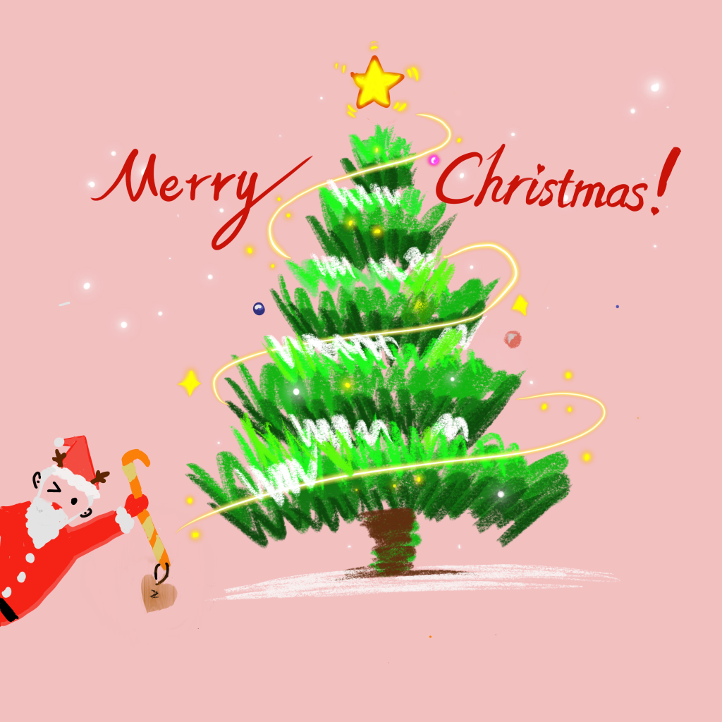 送你、也送我自己一棵圣诞树 Merry Christmas！ 的封面图